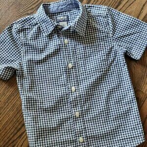OshKosh B'gosh Navy Check Shirt